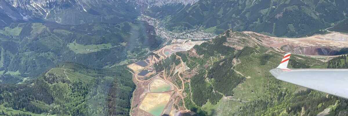 Verortung via Georeferenzierung der Kamera: Aufgenommen in der Nähe von Eisenerz, Österreich in 2400 Meter