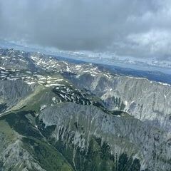 Verortung via Georeferenzierung der Kamera: Aufgenommen in der Nähe von Aflenz, Österreich in 2400 Meter