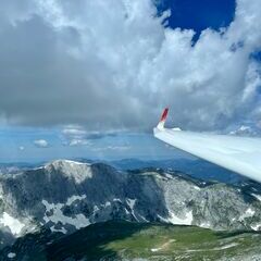 Verortung via Georeferenzierung der Kamera: Aufgenommen in der Nähe von Thörl, Österreich in 2300 Meter