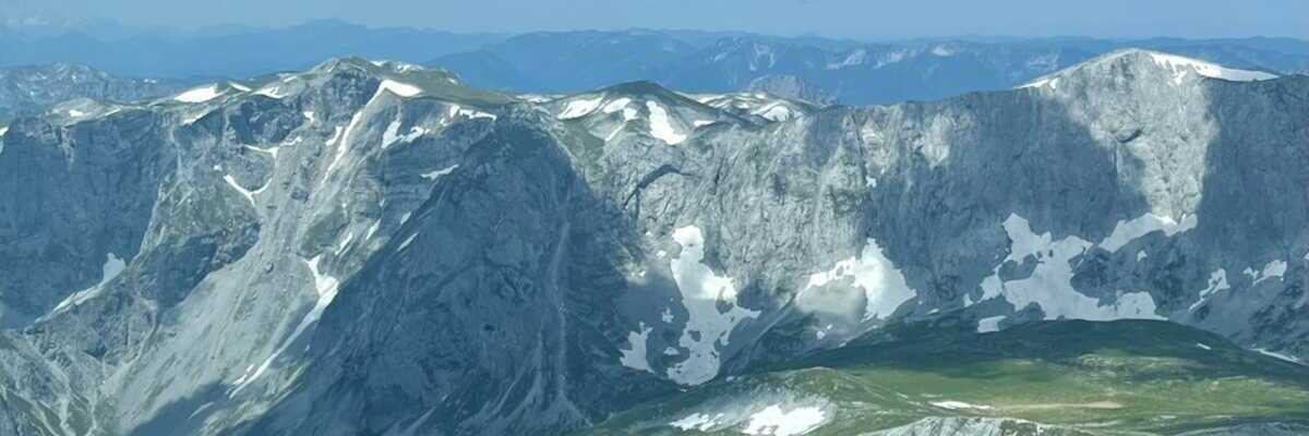 Verortung via Georeferenzierung der Kamera: Aufgenommen in der Nähe von Thörl, Österreich in 2400 Meter