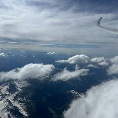 Verortung via Georeferenzierung der Kamera: Aufgenommen in der Nähe von Silbertal, Österreich in 4600 Meter