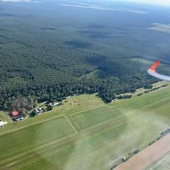 Verortung via Georeferenzierung der Kamera: Aufgenommen in der Nähe von Teltow-Fläming, Deutschland in 500 Meter