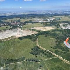 Verortung via Georeferenzierung der Kamera: Aufgenommen in der Nähe von Harz, Deutschland in 1100 Meter