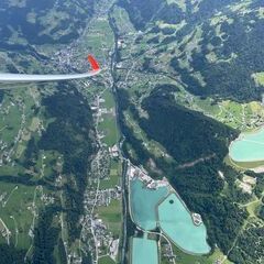 Verortung via Georeferenzierung der Kamera: Aufgenommen in der Nähe von Vandans, Österreich in 3000 Meter