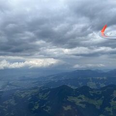 Verortung via Georeferenzierung der Kamera: Aufgenommen in der Nähe von Bludesch, Österreich in 2600 Meter