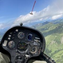 Verortung via Georeferenzierung der Kamera: Aufgenommen in der Nähe von Damüls, Österreich in 2400 Meter