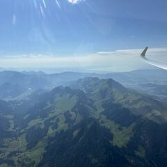 Verortung via Georeferenzierung der Kamera: Aufgenommen in der Nähe von Egg, Österreich in 2500 Meter