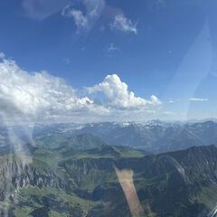 Verortung via Georeferenzierung der Kamera: Aufgenommen in der Nähe von Egg, Österreich in 2500 Meter