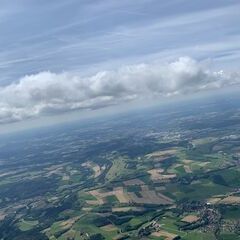 Verortung via Georeferenzierung der Kamera: Aufgenommen in der Nähe von Lichtenfels, 96, Deutschland in 1300 Meter