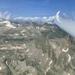 Verortung via Georeferenzierung der Kamera: Aufgenommen in der Nähe von Obervellach, 9821, Österreich in 3100 Meter