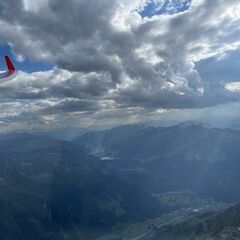 Verortung via Georeferenzierung der Kamera: Aufgenommen in der Nähe von Prättigau/Davos, Schweiz in 3100 Meter