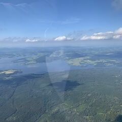 Verortung via Georeferenzierung der Kamera: Aufgenommen in der Nähe von Okres Český Krumlov, Tschechien in 2300 Meter