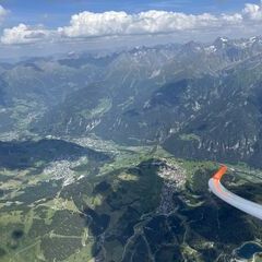 Verortung via Georeferenzierung der Kamera: Aufgenommen in der Nähe von Serfaus, Österreich in 3400 Meter