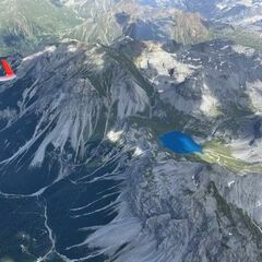 Verortung via Georeferenzierung der Kamera: Aufgenommen in der Nähe von Engiadina Bassa/Val Müstair, Schweiz in 3800 Meter