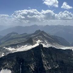 Verortung via Georeferenzierung der Kamera: Aufgenommen in der Nähe von Rauris, 5661, Österreich in 3300 Meter