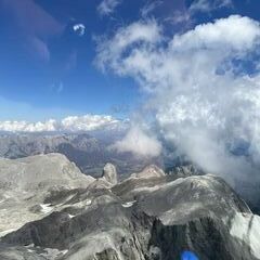 Verortung via Georeferenzierung der Kamera: Aufgenommen in der Nähe von Mühlbach am Hochkönig, 5505, Österreich in 3000 Meter