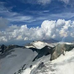 Verortung via Georeferenzierung der Kamera: Aufgenommen in der Nähe von Kals am Großglockner, 9981, Österreich in 3700 Meter