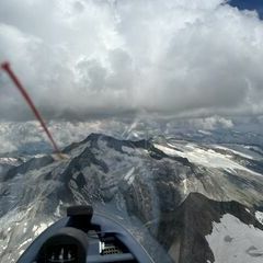 Verortung via Georeferenzierung der Kamera: Aufgenommen in der Nähe von Prägraten am Großvenediger, 9974, Österreich in 3700 Meter