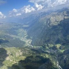 Verortung via Georeferenzierung der Kamera: Aufgenommen in der Nähe von Engiadina Bassa/Val Müstair, Schweiz in 3500 Meter