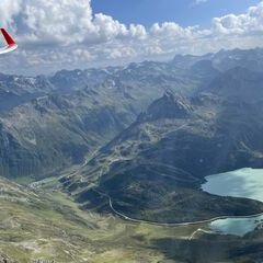 Verortung via Georeferenzierung der Kamera: Aufgenommen in der Nähe von Gaschurn, Österreich in 3200 Meter