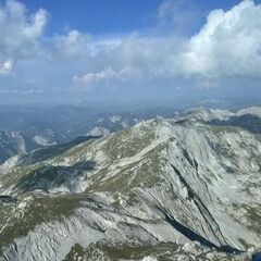 Verortung via Georeferenzierung der Kamera: Aufgenommen in der Nähe von Thörl, Österreich in 2400 Meter