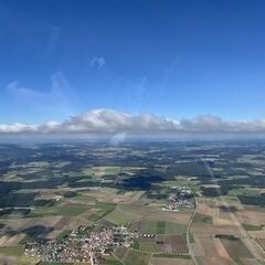 Verortung via Georeferenzierung der Kamera: Aufgenommen in der Nähe von Sigmaringen, Deutschland in 1600 Meter