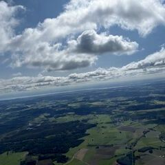 Verortung via Georeferenzierung der Kamera: Aufgenommen in der Nähe von Sigmaringen, Deutschland in 1600 Meter