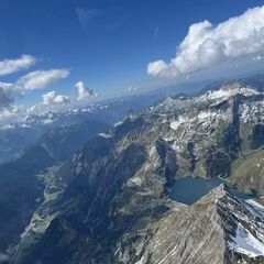 Verortung via Georeferenzierung der Kamera: Aufgenommen in der Nähe von Klösterle, Österreich in 3200 Meter