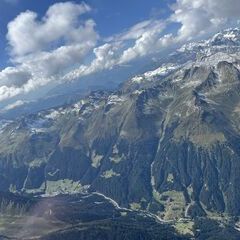 Verortung via Georeferenzierung der Kamera: Aufgenommen in der Nähe von St. Gallenkirch, Österreich in 3200 Meter