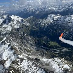 Verortung via Georeferenzierung der Kamera: Aufgenommen in der Nähe von Dalaas, Österreich in 3200 Meter