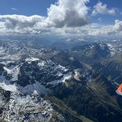 Verortung via Georeferenzierung der Kamera: Aufgenommen in der Nähe von St. Gallenkirch, Österreich in 3300 Meter