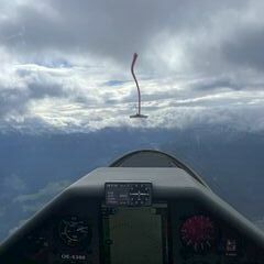 Verortung via Georeferenzierung der Kamera: Aufgenommen in der Nähe von Absam, Österreich in 2500 Meter