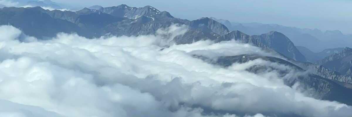 Verortung via Georeferenzierung der Kamera: Aufgenommen in der Nähe von St. Barbara im Mürztal, Österreich in 2200 Meter