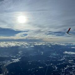 Verortung via Georeferenzierung der Kamera: Aufgenommen in der Nähe von Pölstal, Österreich in 5500 Meter