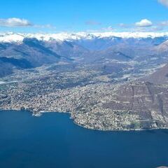 Flugwegposition um 13:11:41: Aufgenommen in der Nähe von Alta Valle Intelvi, Province of Como, Italien in 1791 Meter