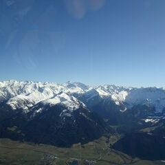 Flugwegposition um 14:34:06: Aufgenommen in der Nähe von Stuhlfelden, Österreich in 2569 Meter