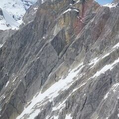 Flugwegposition um 11:37:48: Aufgenommen in der Nähe von Klösterle, Österreich in 2641 Meter