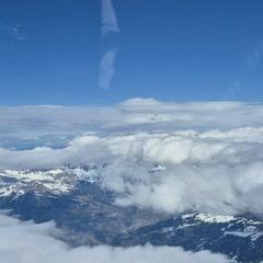 Flugwegposition um 12:08:49: Aufgenommen in der Nähe von Plessur, Schweiz in 4859 Meter