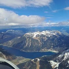 Flugwegposition um 11:46:17: Aufgenommen in der Nähe von Eben am Achensee, Österreich in 3198 Meter