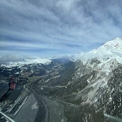 Verortung via Georeferenzierung der Kamera: Aufgenommen in der Nähe von Albula, Schweiz in 2400 Meter