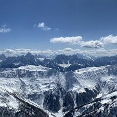 Flugwegposition um 12:34:39: Aufgenommen in der Nähe von Innervillgraten, 9932 Innervillgraten, Österreich in 2837 Meter