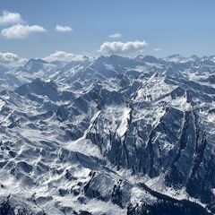 Flugwegposition um 13:16:20: Aufgenommen in der Nähe von 39040 Ratschings, Autonome Provinz Bozen - Südtirol, Italien in 2858 Meter