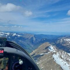 Flugwegposition um 10:57:17: Aufgenommen in der Nähe von Mittelberg, Österreich in 2659 Meter