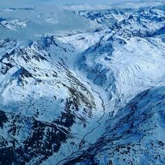 Verortung via Georeferenzierung der Kamera: Aufgenommen in der Nähe von Silbertal, Österreich in 3800 Meter