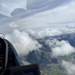 Verortung via Georeferenzierung der Kamera: Aufgenommen in der Nähe von Mellau, Österreich in 2600 Meter
