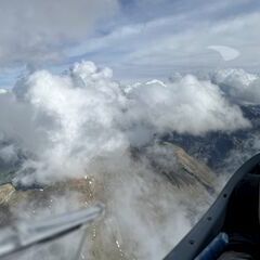 Verortung via Georeferenzierung der Kamera: Aufgenommen in der Nähe von Mellau, Österreich in 2600 Meter