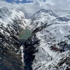 Verortung via Georeferenzierung der Kamera: Aufgenommen in der Nähe von Surselva, Schweiz in 2600 Meter