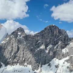 Flugwegposition um 13:40:44: Aufgenommen in der Nähe von Ramsau am Dachstein, 8972, Österreich in 2545 Meter