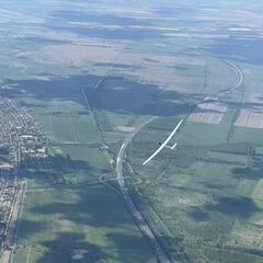 Verortung via Georeferenzierung der Kamera: Aufgenommen in der Nähe von Kreis Marcali, Ungarn in 1600 Meter
