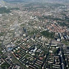 Verortung via Georeferenzierung der Kamera: Aufgenommen in der Nähe von Timisoara, Rumänien in 1000 Meter